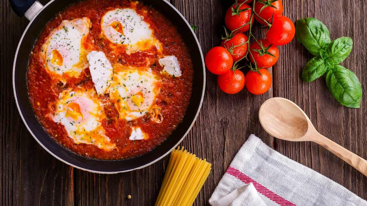 Shakshuka - Eggs in Tomato Sauce Recipe