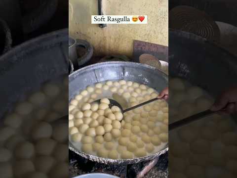 Soft Rasgulla Making ! Sponge Rasgulla Making #rasgulla #delicious #food