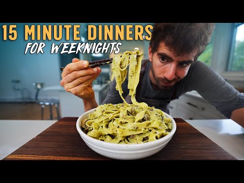 15 Minute Dinners that Will Change Your Life (part 2)