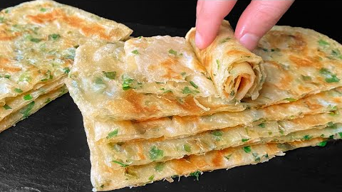 Pancakes With Herbs in 10 Minutes! No Yeast! No oven! You will love it forever!