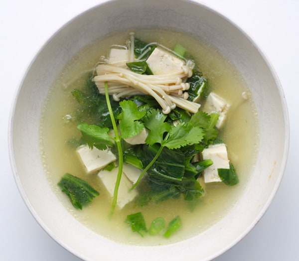 Asian spice combinations for tofu soups