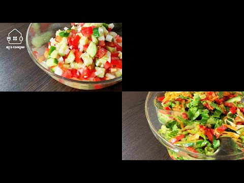 2 Types OF SUMMER SALAD! EASY BUT incredibly DELICIOUS! NO.1 | me & Cooking