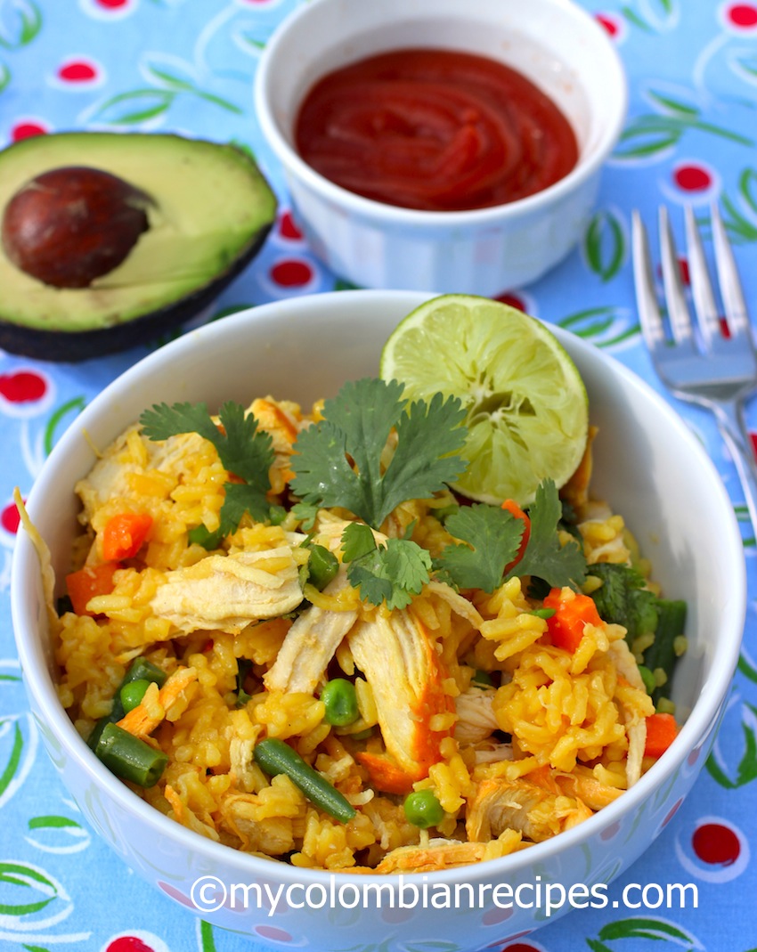 Latin American spice combinations for arroz con pollo