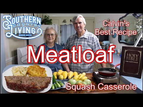 Meatloaf  --   Calvin's Best Recipe  --  Chili Sauce Glaze  --  Delicious !!