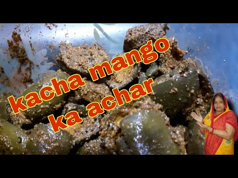 Delicious receipe ||kacha mango ka achar ||Radhika cooking recipes