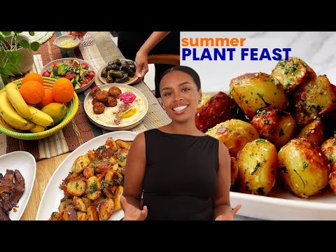 Summertime Plant Feast Recipes | delicious food with minimal effort