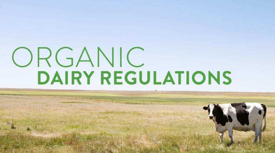 Organic Grass-Fed Dairy Standards