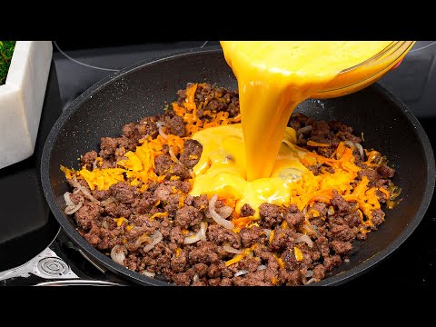 These Recipes Will Become Your Guilty Pleasure! 😋🔥 Deliciously Simple Ground Meat and Eggs Recipes