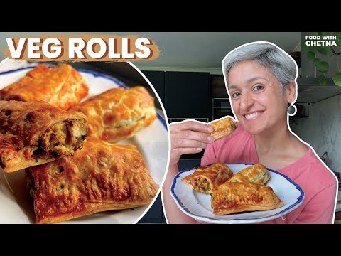 BEST VEG ROLLS | Delicious Vegetable Rolls with Cheese & Paneer | Food with Chetna