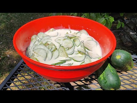 Cool Creamy Cucumber Salad Recipe – Easy & Delicious -Refreshing Summer Side – The Hillbilly Kitchen