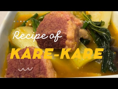 Cooking Kare-Kare Recipe/ Delicious Filipino Dish/ Life in America @nattieshares