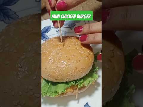 chicken burger#lunch box recipe#recipe#video #tiffin#delicious #fast food#homemade#