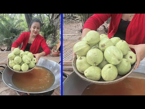 Delicious seedless guava recipe - Cooking with Sreypov