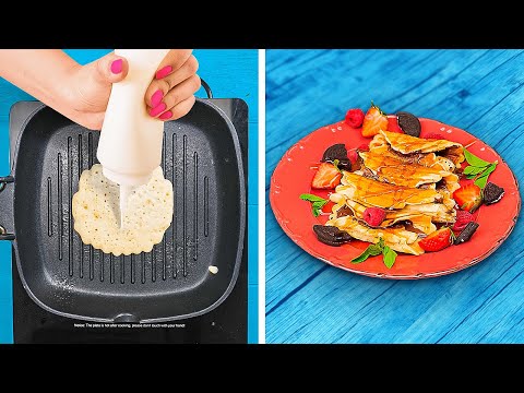 Unusual Ways to Cook Yummy Pancakes, Croissants, And Bread