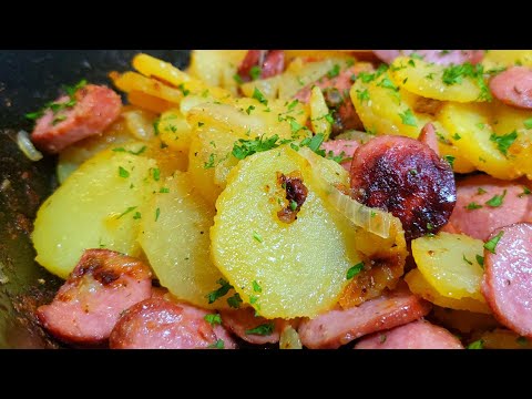 SKILLET POTATOES | Sausage and SKILLET POTATOES Recipe