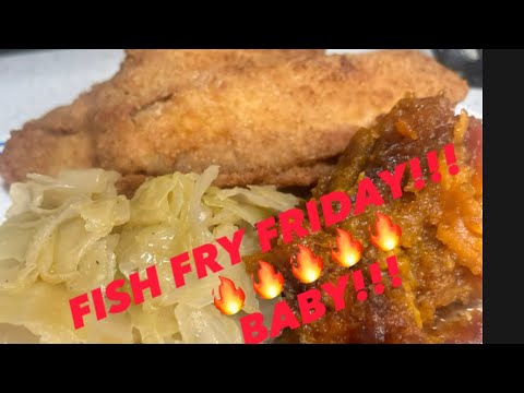 The Best Ever Mustard Fried Tilapia Fish Recipe | Fish Fry Friday