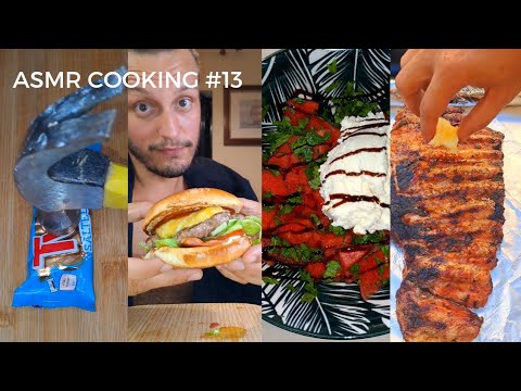 ASMR COOKING #13 | Best Delicious Recipes | MUKBANG | Burger, Watermelon, Ice Cream, Ribs, McRib