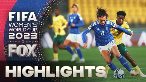 South Africa vs. Italy Highlights | 2023 FIFA Women's World Cup