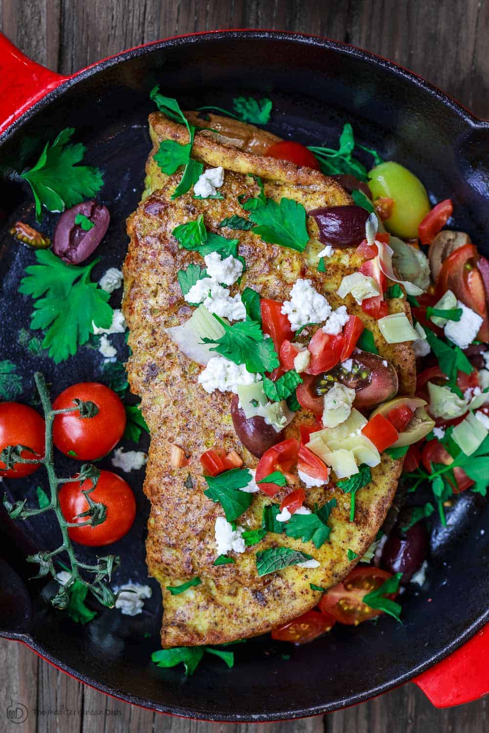 Herbs for seasoning eggs and omelets