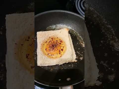 2min bread and eggs recipe#youtubeshorts #cooking#viralshort