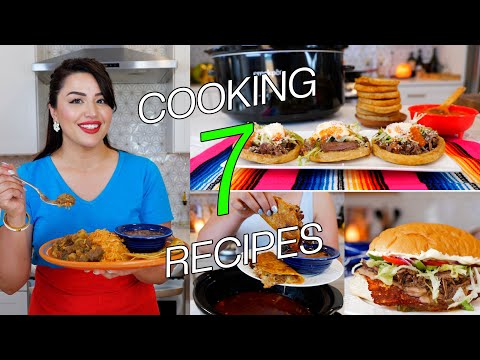 7 EASY Mexican Slow Cooker Dinner Recipes, TASTY & Absolutely DELICIOUS!!! Mexican Food Compilations