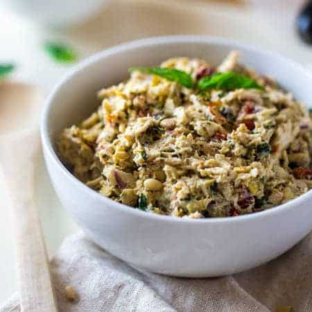 Healthy Greek Yogurt Chicken Salad Without Mayo