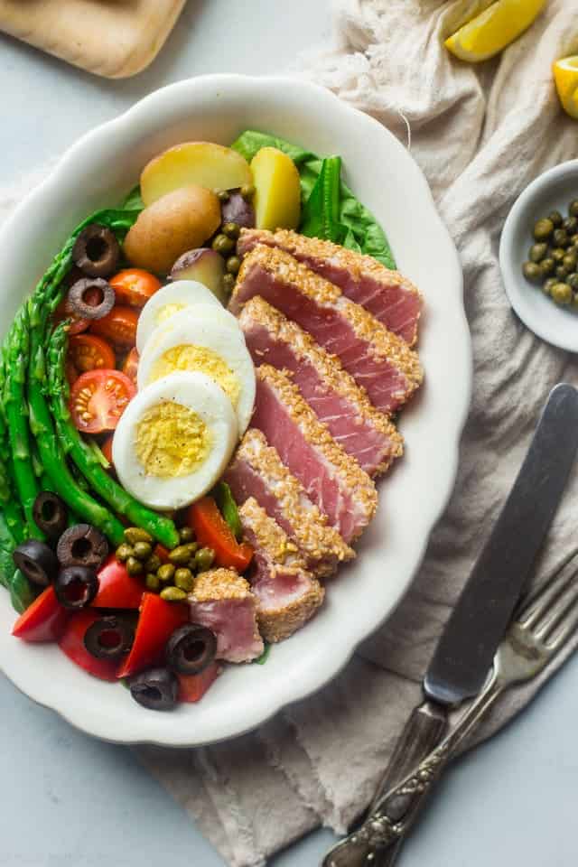 Asian Nicoise Salad