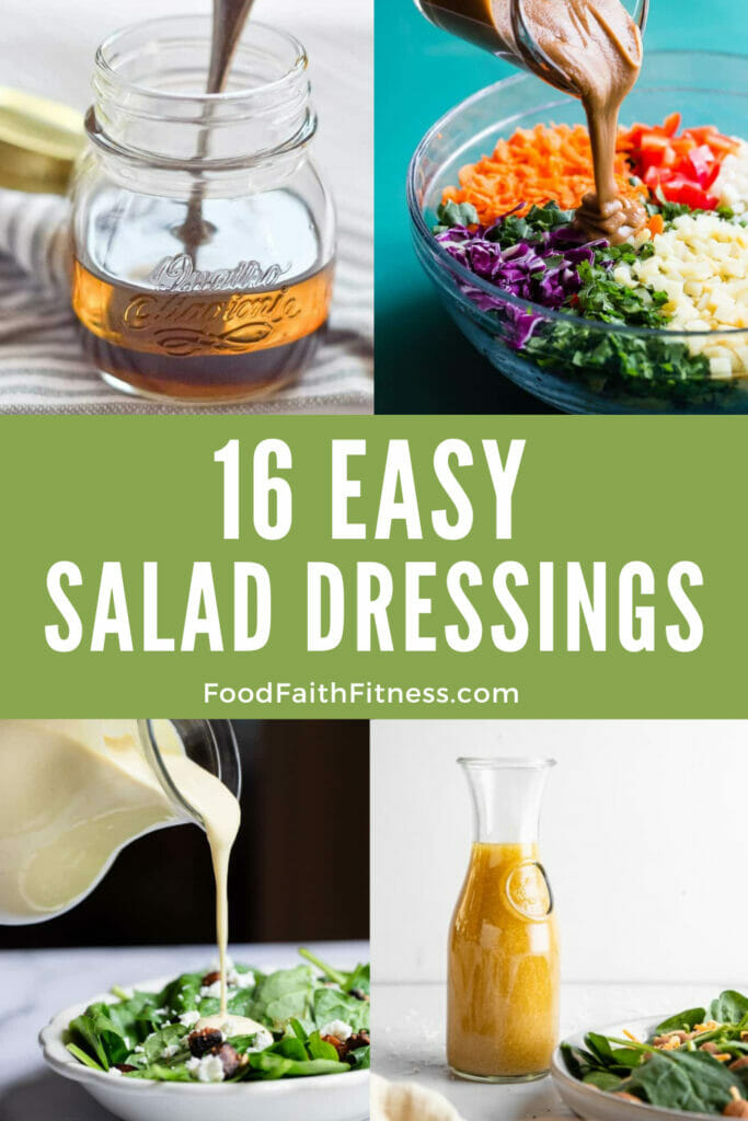 15+ Easy Salad Dressing Recipes