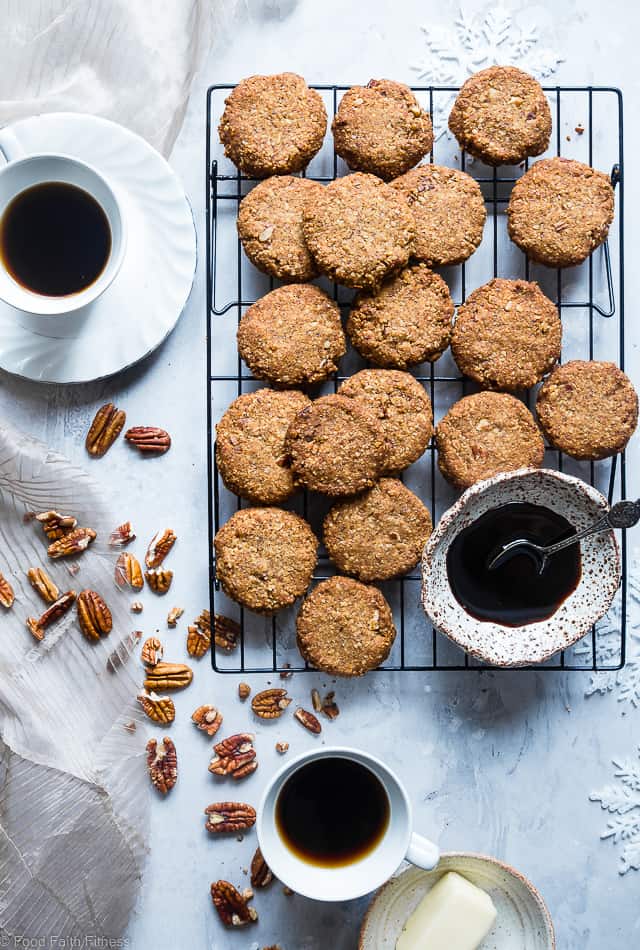 Brown Sugar Chewy Butter Pecan Cookies 