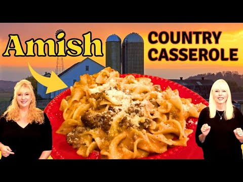 This Amish Country Casserole recipe will knock your socks off!