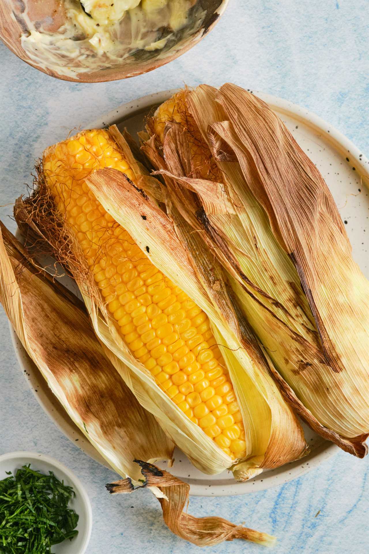 How to Grill Corn in the Husk