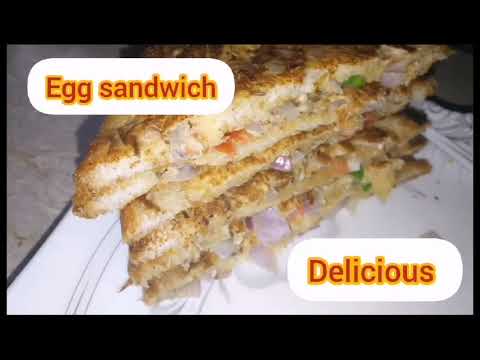 Delicious egg sandwich Yami nashta#cookingrecipes