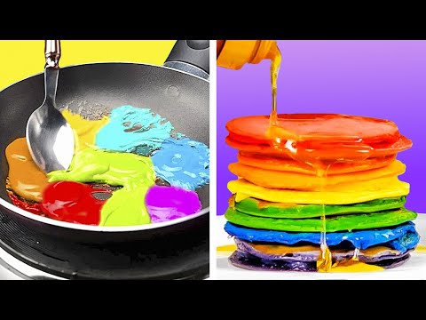 Yummy Rainbow Desserts Recipes And Cooking Hacks For a Tasty Life 😋🧁😍