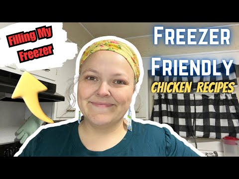 Filling My Freezer || 6 Delicious Freezer Friendly Chicken Recipes