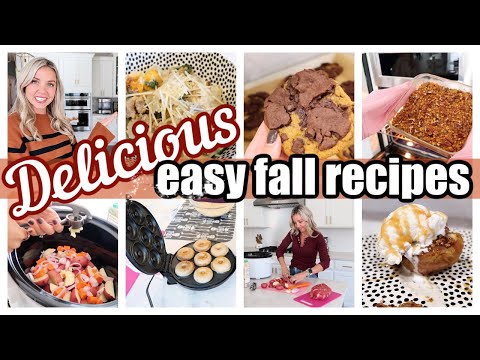 *NEW* FALL COOK WITH ME EASY DELICIOUS FALL RECIPES TIFFANI BEASTON HOMEMAKING CROCKPOT GLUTEN FREE