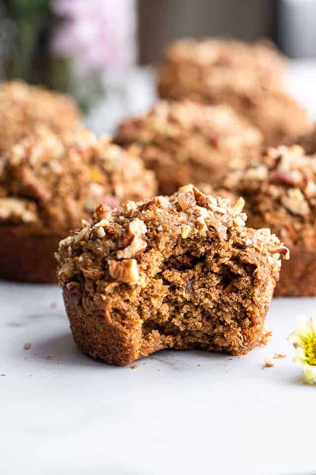 Dairy Free Vegan Carrot Muffins