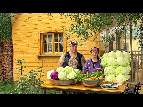 Making Pickles from Fresh Cabbage | The Most Delicious Ever