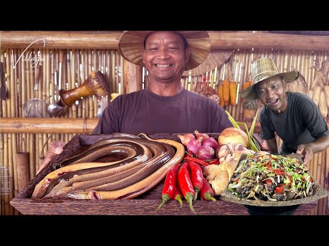 Top Yummy Stir-Fried Eels With Ginger | Yummy cooking Eels recipe | Village Foods