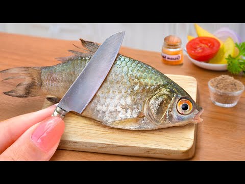 Best Delicious Sweet and Sour Fish Recipe For Summer 🐟 Homemade Miniature Cooking Food By Mini Yummy