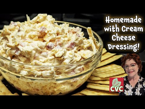 Homemade Pimento Cheese with Cream Cheese Dressing, Good Southern Cooking