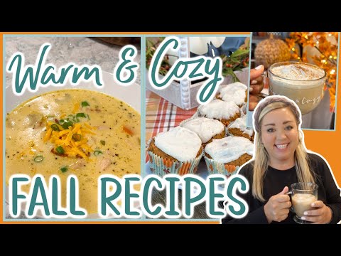 THE BEST COZY FALL RECIPES | SOUP AND TREATS THAT WILL IMPRESS | MUST TRY FOOD | ALL DAY COOKING