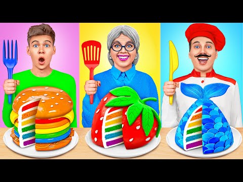 Me vs Grandma Cooking Challenge | Funny Food Recipes by Mega DO Challenge