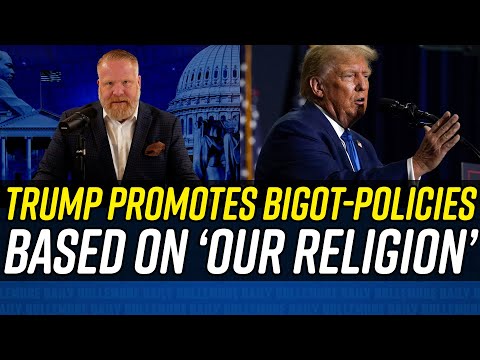 Trump Proposes BANNING PEOPLE From Country Who Don't Respect OUR RELIGION!!!