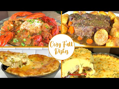 COZY FALL DISHES FOR DINNER!