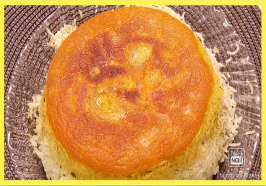 How to prepare crispy and delicious saffron flour bottom of the pot for parties