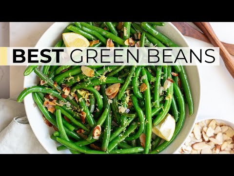 GREEN BEAN RECIPE | how to cook green beans perfectly