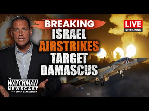 Israel AIRSTRIKES Near Damascus; Hamas Planning ATTACKS on U.S. Soil? | Watchman Newscast LIVE