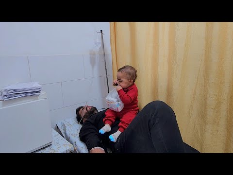 The film of a nomadic father and his baby, going to the clinic to treat a headache