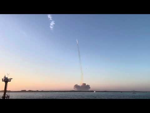 Starship Launch 11/18/23 - Isla Blanca / South Padre Island - B9/S25 (wide view + audio!)