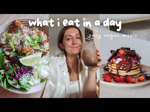 vegan ~ what I ate in a day (wholesome, balanced, plant-based meals) 🌞